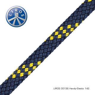 Handy-Elastic navyblue-yellow 18mm x 100m