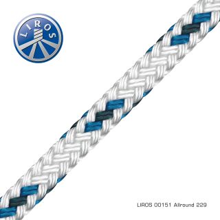 Allround White-Blue 14mm x 150m