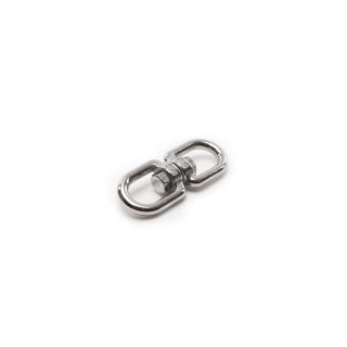Qvarken Swivel Eye-Eye 8mm AISI 316