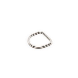 D-ring AISI316 8x50mm