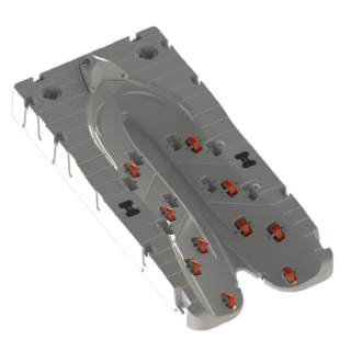 JetPort Flexi jetski dock grey