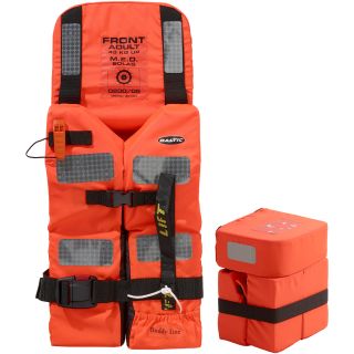 Baltic 2010 M.E.D./SOLAS lifejacket orange Adult 43+kg