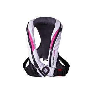 Baltic Athena 165 auto inflatable lifejacket white/pink 40-120kg