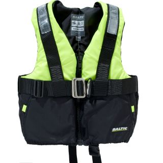 Ujuvusvest BALTIC Offshore must/UV-kollane 50-70kg, 50 Newton, CE