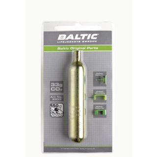 Baltic CO2-cylinder 33g w. safety indicators