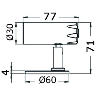 Kuma articulated LED light High Power 12/24 V