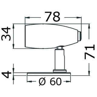 Rana articulated LED light High Power 12/24 V