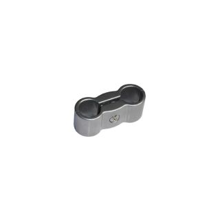 Topeltliigendiga klamber OCEANSOUTH 25MM alumiinium