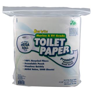 Star brite Toilet Tissue Marine/Rv 2ply (500/S) 4pk
