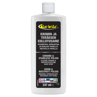 Star brite Chrome & Stainless Polish 250ml