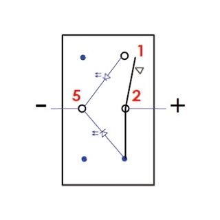 Marina R switch without toggle (ON)-OFF