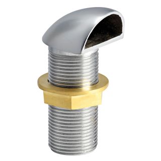 Scuppers, Chromed brass, 3/4 "