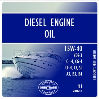 Diiselmootoriõli ORBITRADE 15W40 210L