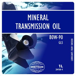 Käigukastiõli ORBITRADE 80W-90 210L mineraalne