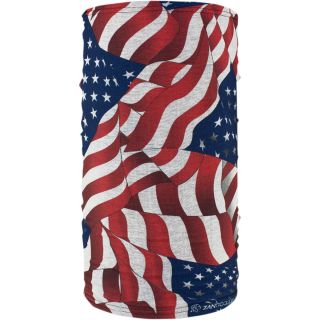 Torusall Zan Headgear Motley Tube Wavy American Flag