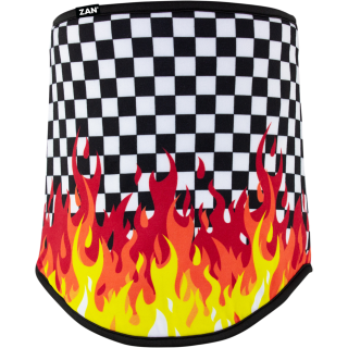NECKGAITR SF CHKRD FLAMES