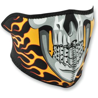 Mask Zan Headgear Neoprene Burning Skull