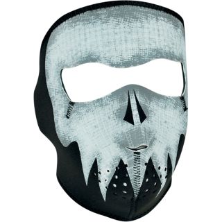 Mask Zan Headgear Neoprene Gray Skull