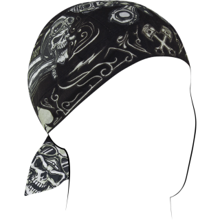 FLYDANNA COTN BIKER SKULL