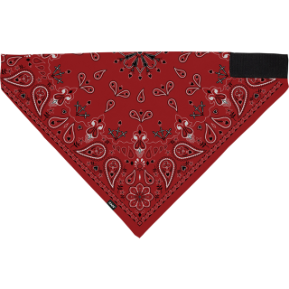 "BANDANNA SF RED PAISLEY"