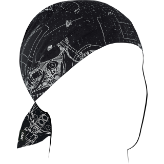 "FLYDANNA COTN MOTO BLUEPR"