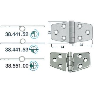 hinge reverse knot 74x37
