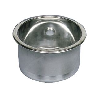 S.S round sink 285x180mm