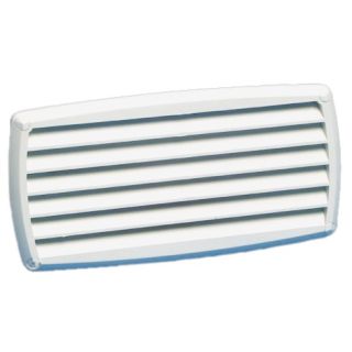 white ABS vent 201x101 mm