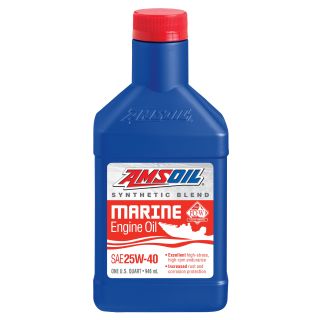 Amsoil 20W-40 Synthetic-Blend Marine Engine Oil 946ml