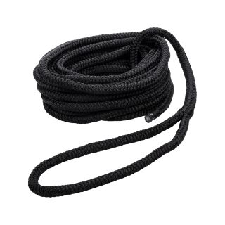 Qvarken Mooring Rope Dockline with eye 14mm 15m black