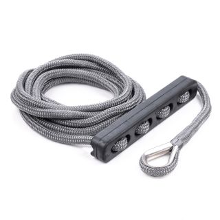Qvarken Mooring Rope Dockline with compensator 16mm 4m grey