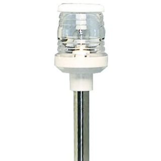 SS folding light pole white plastic light 60 cm