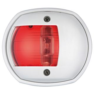 Compact 12 LED navigation light white - red
