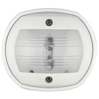 Compact 12 LED navigation light white - white 135°