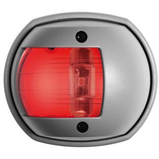Compact 12 LED navigation light grey - red