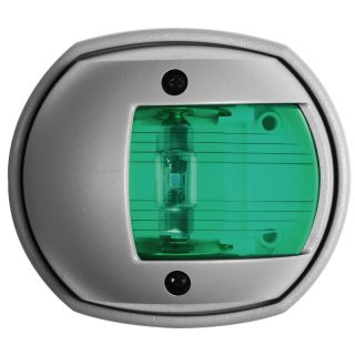 Compact 12 LED navigation light grey - green