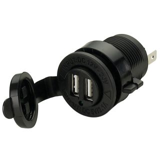 Double USB plug + Micro USB