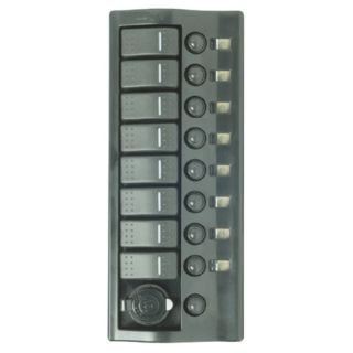 9-switch panel, graphite