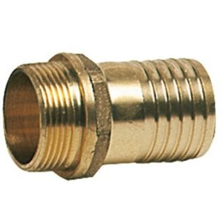 Hose adaptor male 1" x 30mm (brass)