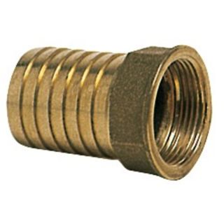 Hose adaptor female 1" 1/2 x 40mm (brass)