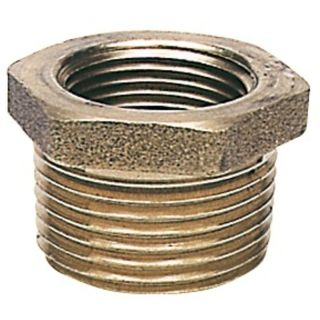 Brass reduction nipple 1/2" x 3/8"