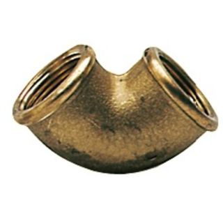 Brass elbow 90° female/female 3/4"