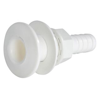 thru hull white plastic 3/4