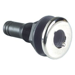 Nylon seacock black 1"1/2