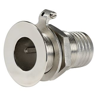 Flush skin fitting AISI 316 1"1/2 x 44 mm
