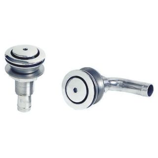 Osculati Straight fuel vent mirror polished AISI 316 45 mm