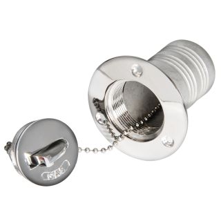 Osculati deck filler brass FUEL 38mm