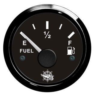 Fuel level gauge 240/33 ohm black/black