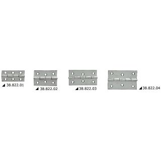 S.S hinge 38x33 mm