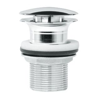 drain outlet, chromed brass